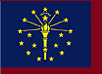 Flag of Indiana